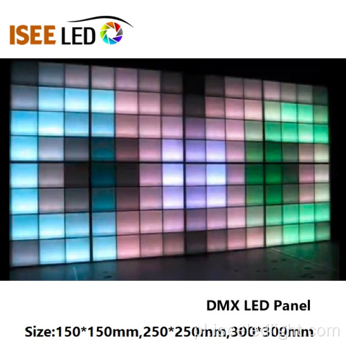 300 * 300mm Panel LED RGB DMX Video